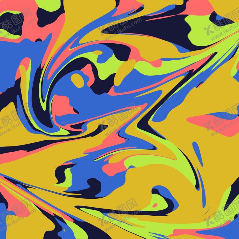 编号：14979909232343013602【酷图网】源文件下载-炫彩流体背景