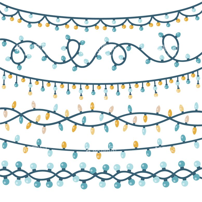 编号：48963109291636552503【酷图网】源文件下载-圣诞节彩灯 