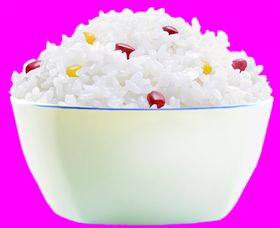 大米米饭水稻稻谷一碗饭