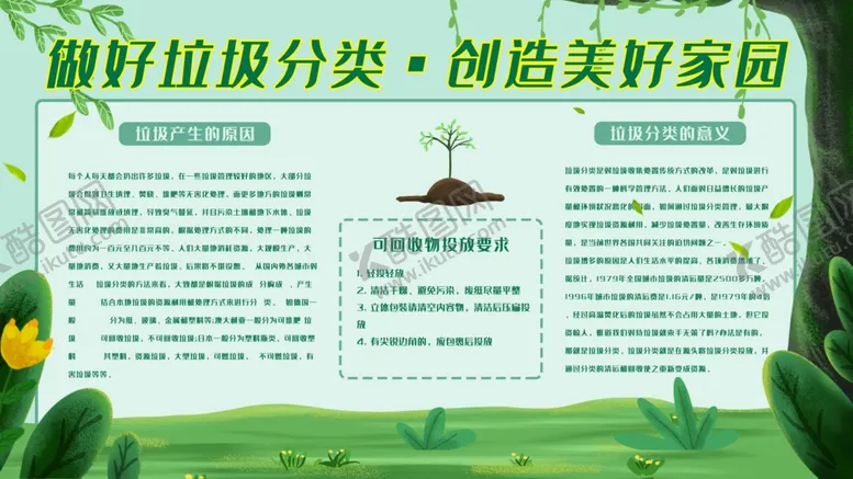 编号：53392805090556481504【酷图网】源文件下载-垃圾分类