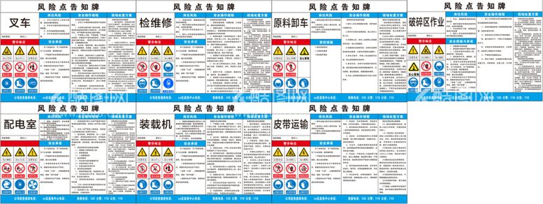 编号：41564112180650242706【酷图网】源文件下载-风险告知牌