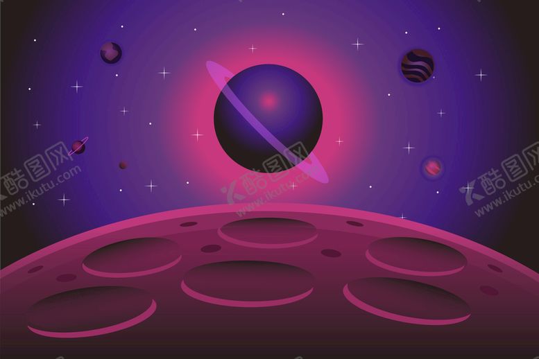 编号：46232510251408491877【酷图网】源文件下载-星球背景 