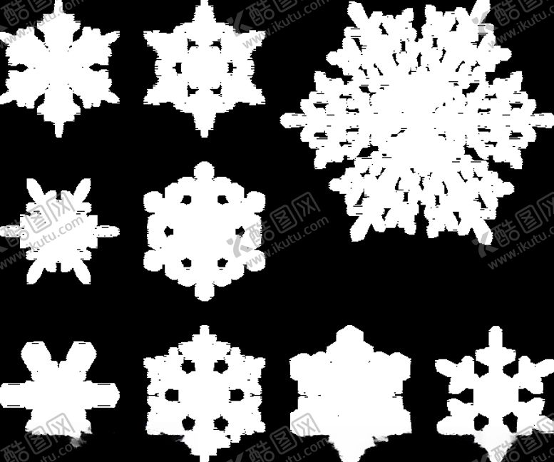 编号：80005806301628468403【酷图网】源文件下载-雪花