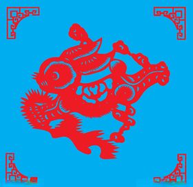 兔子剪纸
