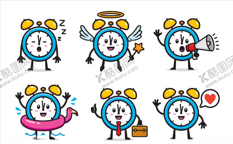 编号：40001410020119173506【酷图网】源文件下载-卡通闹钟
