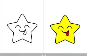 星星简笔画
