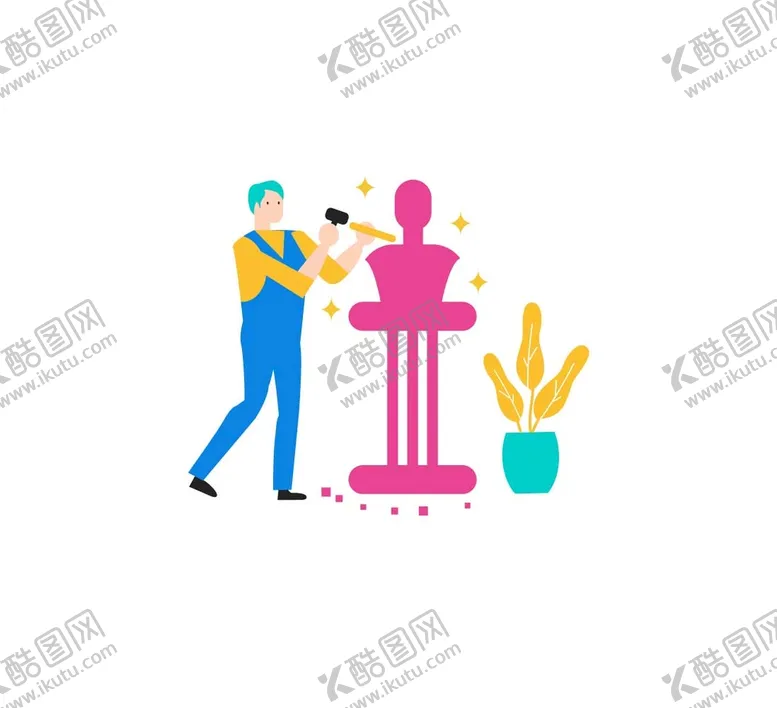 编号：28713409141815266189【酷图网】源文件下载-雕塑家