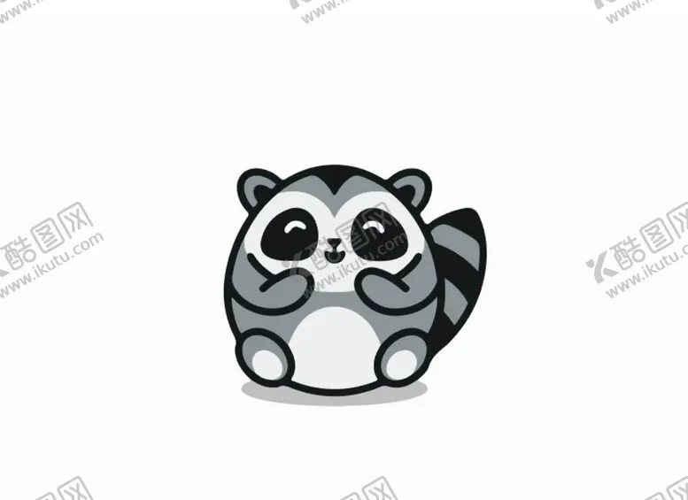 编号：88916009090310592973【酷图网】源文件下载-卡通浣熊