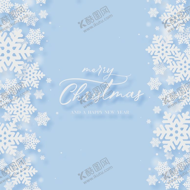 编号：75176410300445338245【酷图网】源文件下载-卡通冬季雪花插画艺术字