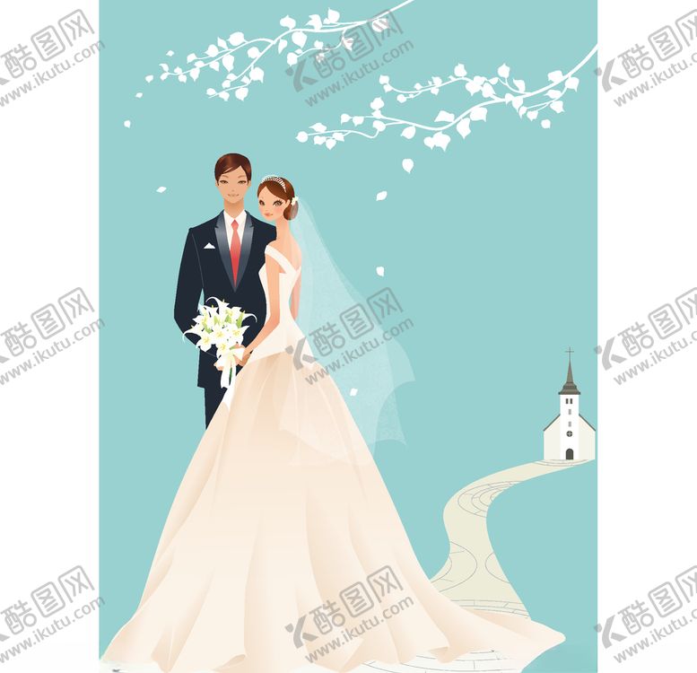 编号：98781106181920381413【酷图网】源文件下载-新郎新娘