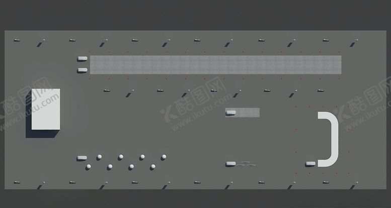 编号：52621109302142152019【酷图网】源文件下载-场地试驾3Dmax