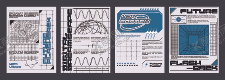 编号：47296204042009479196【酷图网】源文件下载-企业品牌视觉识别海报