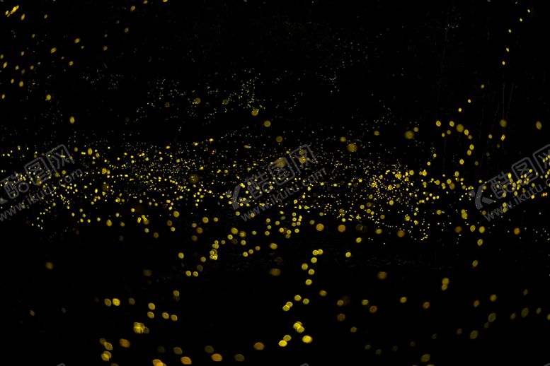 编号：64817010110615214659【酷图网】源文件下载-金色萤光光点