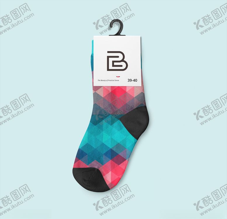 编号：72384204221438505714【酷图网】源文件下载-袜子样机