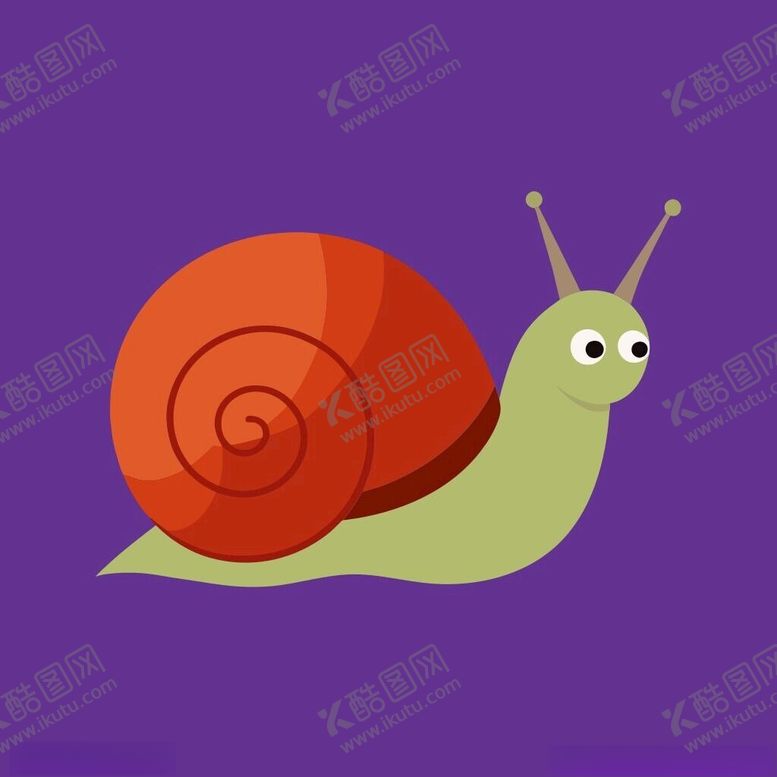 编号：64446312122320232892【酷图网】源文件下载-矢量蜗牛插图