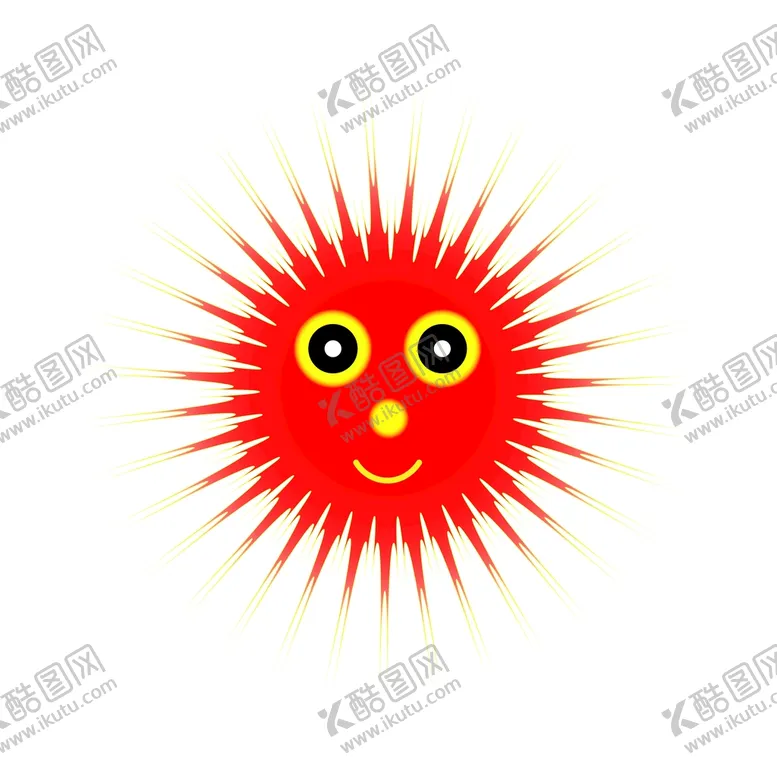 编号：12867310080800089360【酷图网】源文件下载-卡通太阳