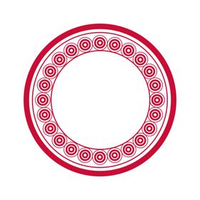 剪纸花边框 