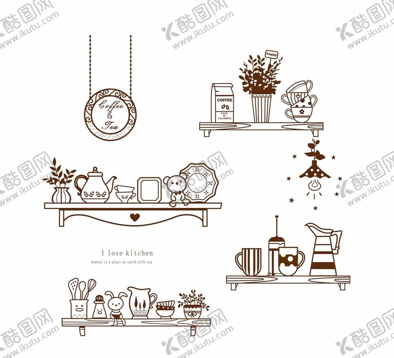 编号：43841402060744187551【酷图网】源文件下载-小清新插画花朵