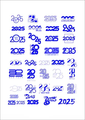 2025艺术字