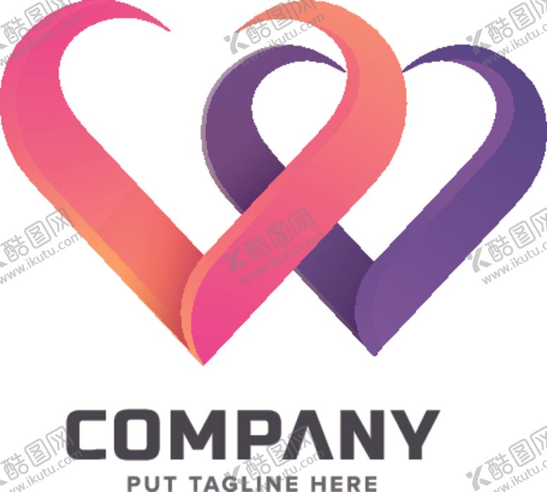 编号：43810410032304256440【酷图网】源文件下载-爱心标志