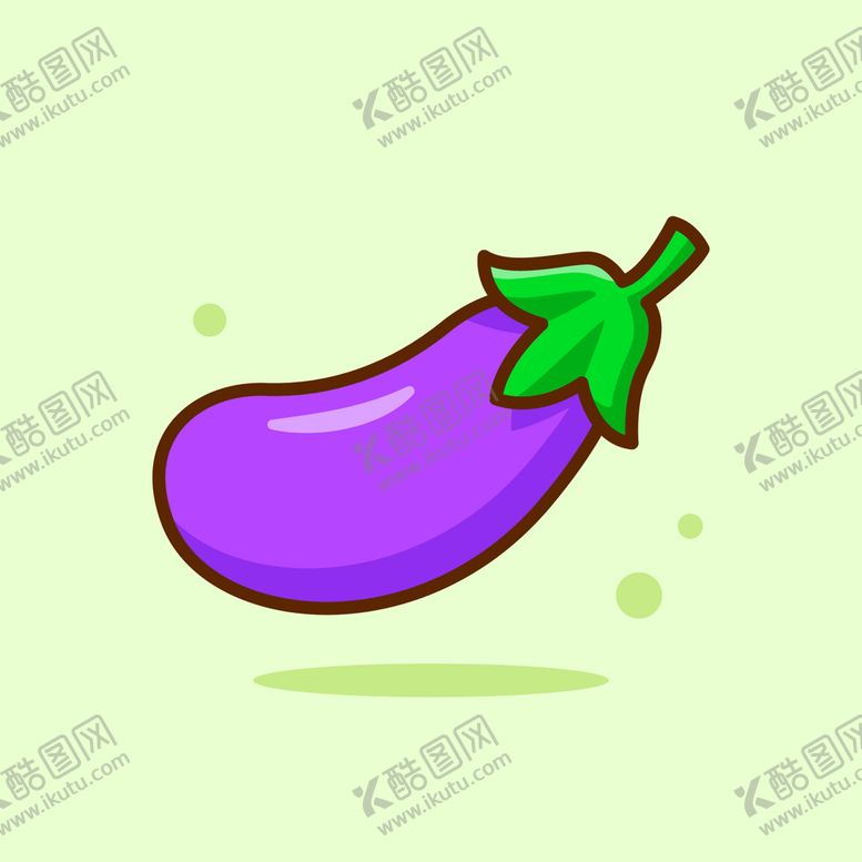 编号：79298601191651161367【酷图网】源文件下载-卡通茄子