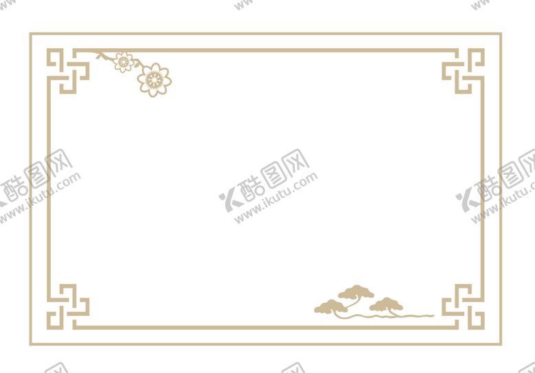 编号：25681310041200115304【酷图网】源文件下载-简洁边框