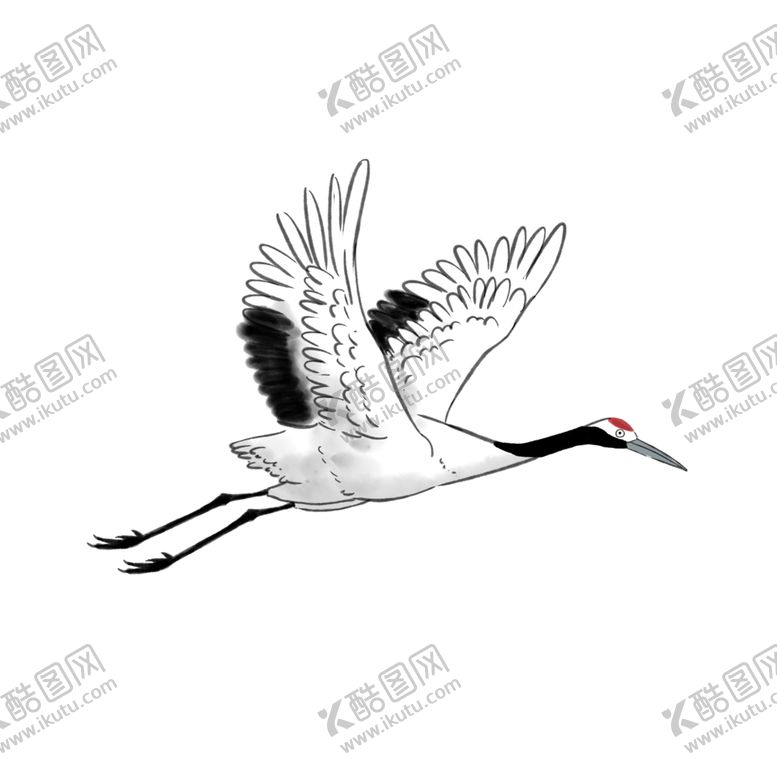 编号：86883810192249089763【酷图网】源文件下载-仙鹤素材