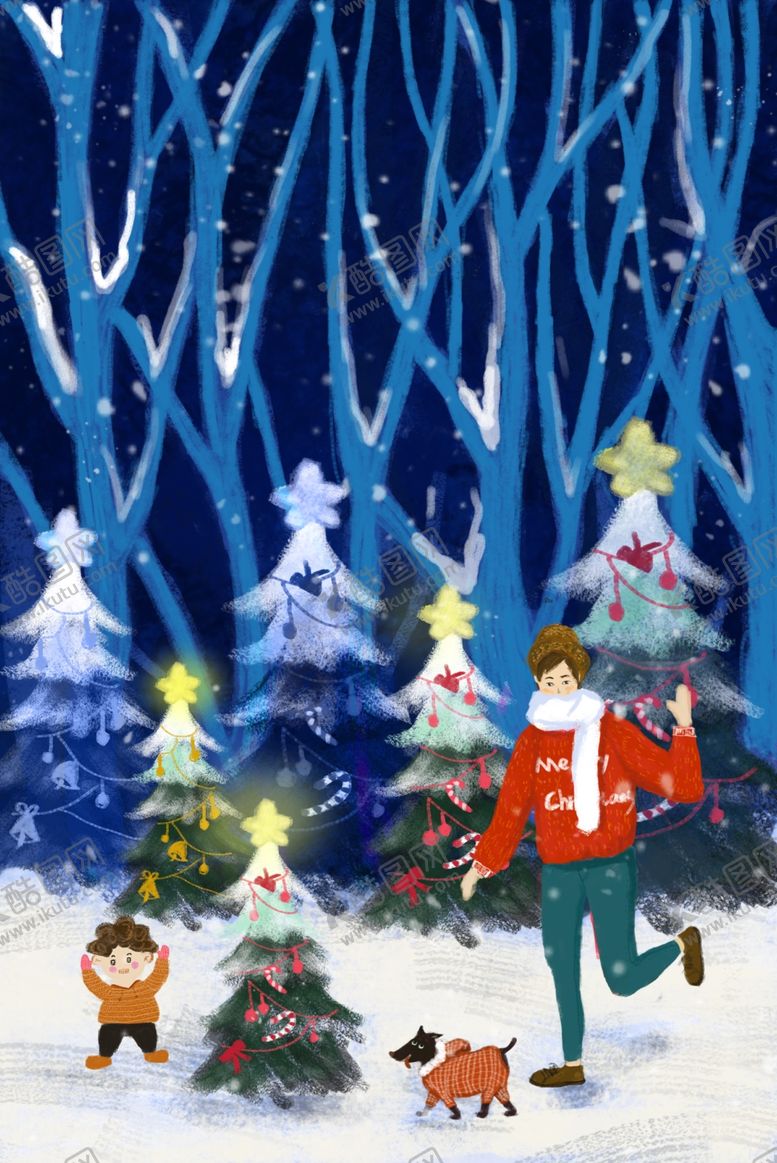 编号：76470709110544027929【酷图网】源文件下载-圣诞插画