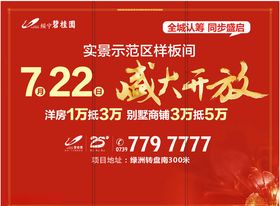 碧桂园巡游拉网展架