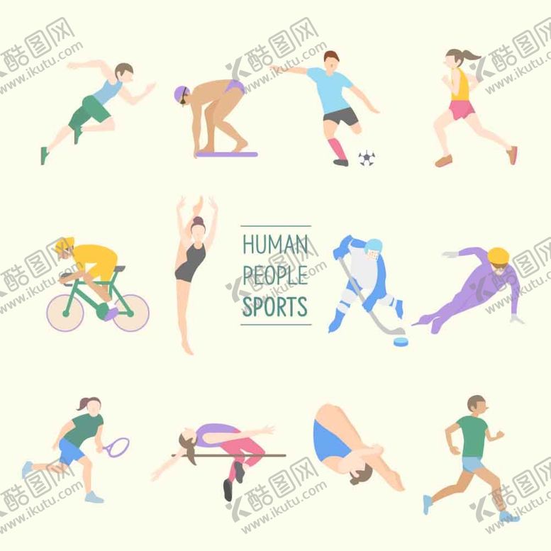 编号：01982609181123292359【酷图网】源文件下载-健身人物