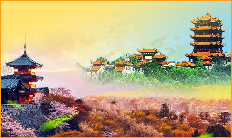 编号：78701905040305223175【酷图网】源文件下载-日本武汉友好城市