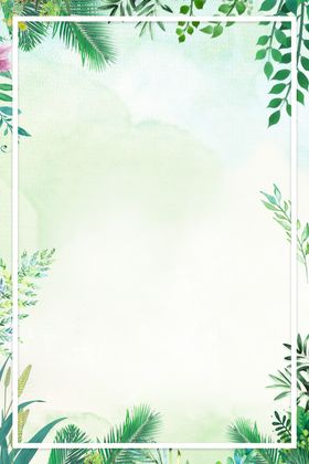 小清新背景情人节促销花春天邂逅春天