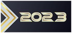 2023年春节字体展板