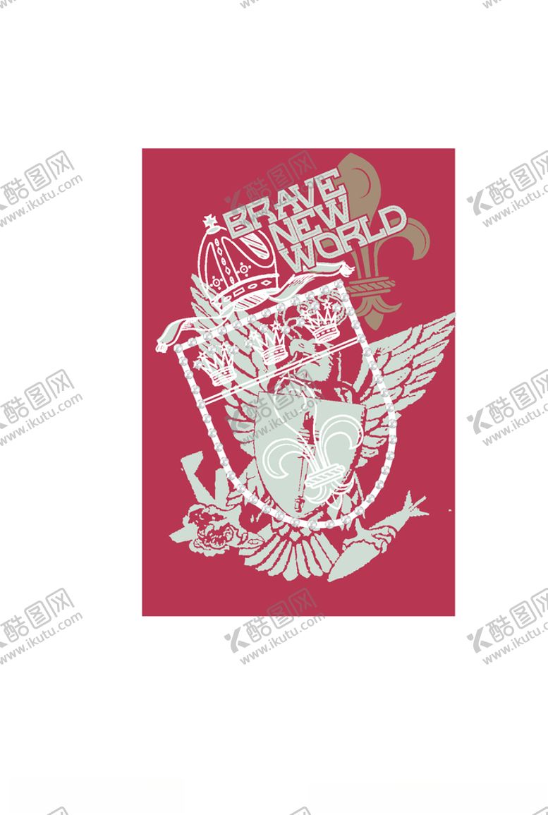 编号：89128410061715068547【酷图网】源文件下载-动物印花