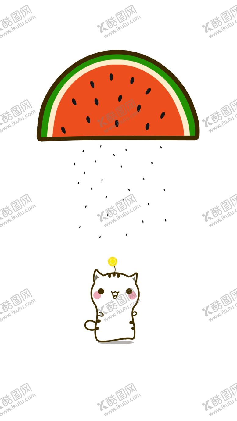编号：98677310100559436618【酷图网】源文件下载-西瓜雨