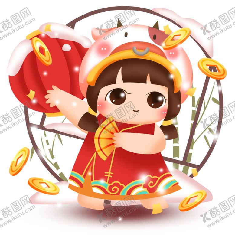 编号：38789207041523211198【酷图网】源文件下载-2021金牛送福牛年