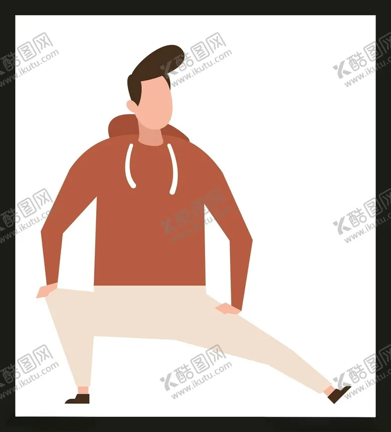 编号：43534412201957578197【酷图网】源文件下载-手绘男人男孩