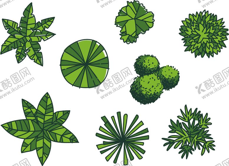 编号：87321809250142527327【酷图网】源文件下载-手绘景观树