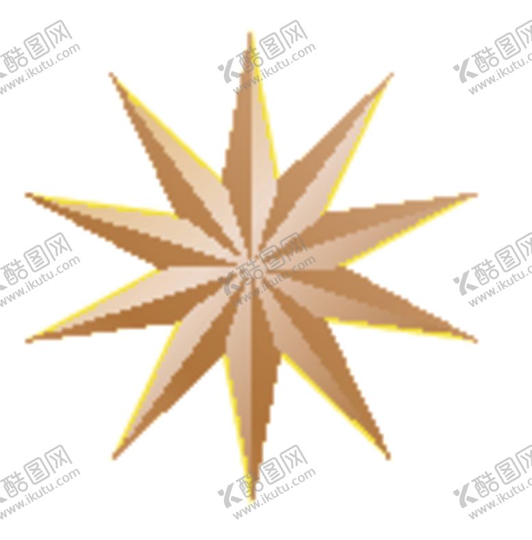 编号：97709809261626351225【酷图网】源文件下载-金色五星
