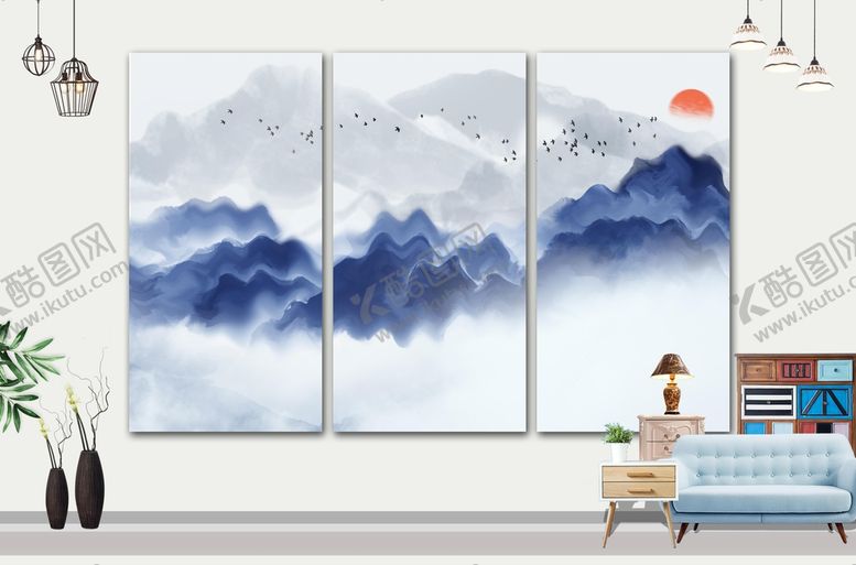编号：22143111011714292631【酷图网】源文件下载-山水画