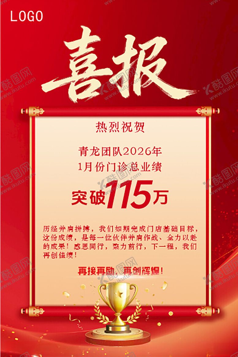 编号：36617504171335143036【酷图网】源文件下载-喜报模版