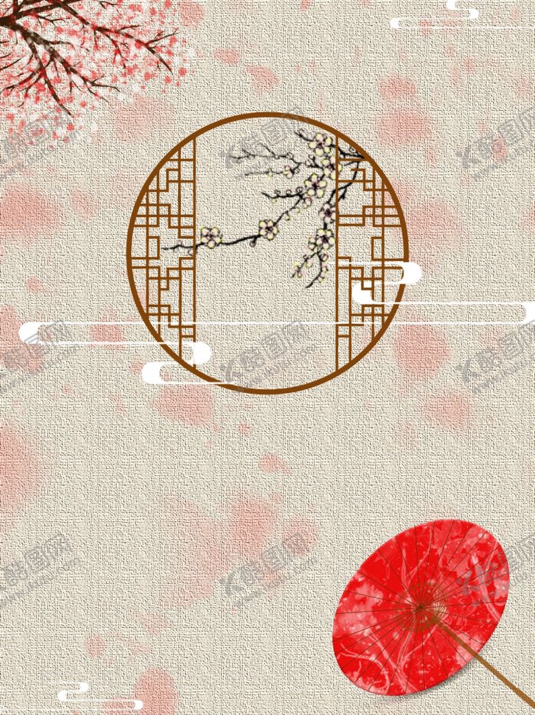 编号：34143305180223259302【酷图网】源文件下载-简约古风窗外落花纷飞唯美海