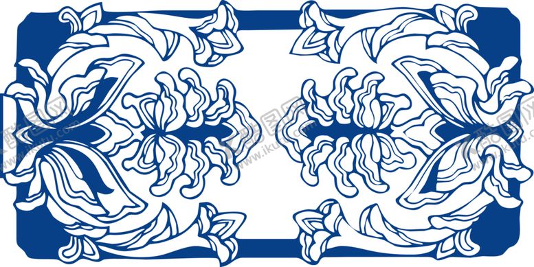 编号：97211705050234261535【酷图网】源文件下载-青花瓷图案