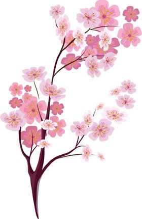 梅花桃花PNG