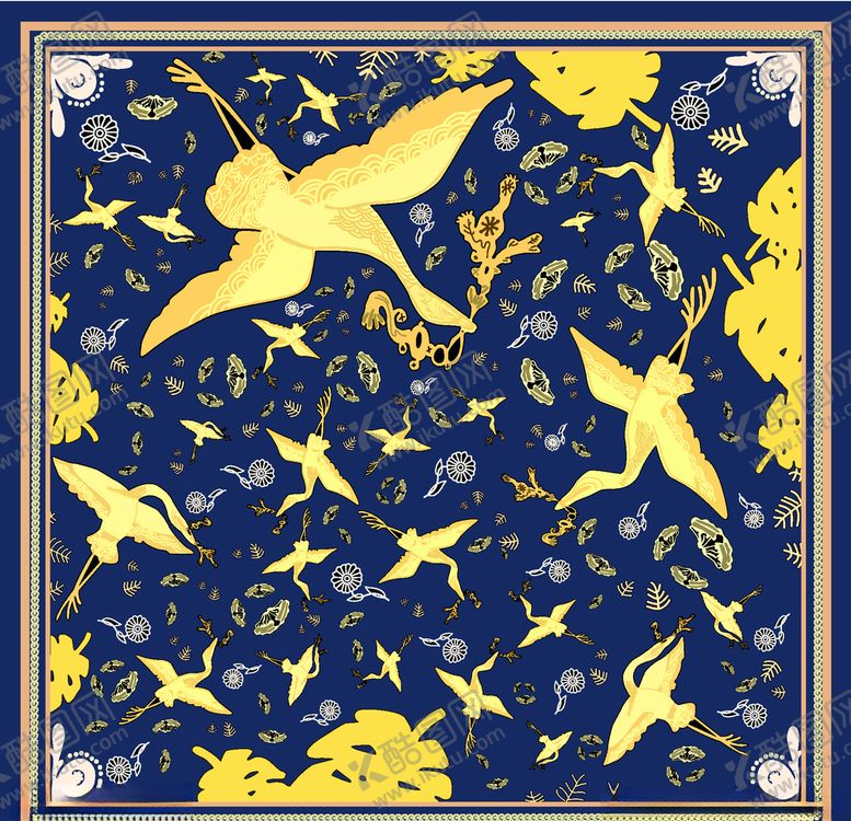 编号：88230409120958264795【酷图网】源文件下载-飞鹤图案