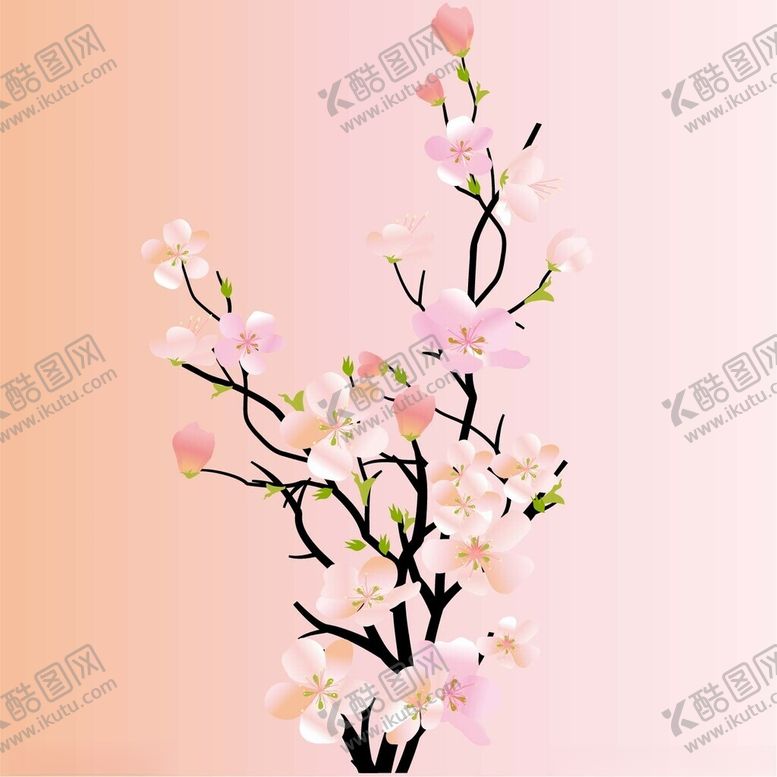 编号：80556902110433399369【酷图网】源文件下载-梅花图案