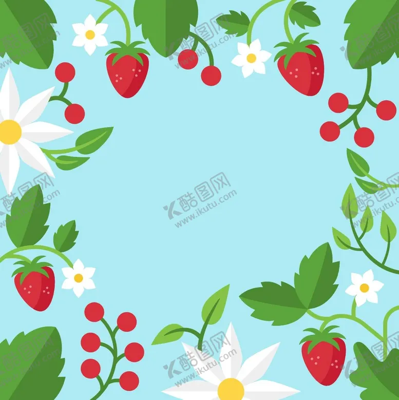 编号：77523210212128432304【酷图网】源文件下载-水果草莓
