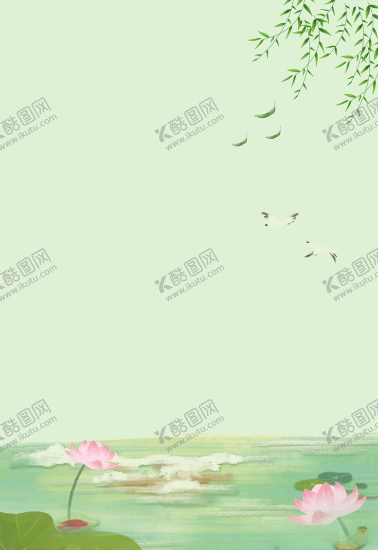 编号：34849205091624305025【酷图网】源文件下载-荷花背景