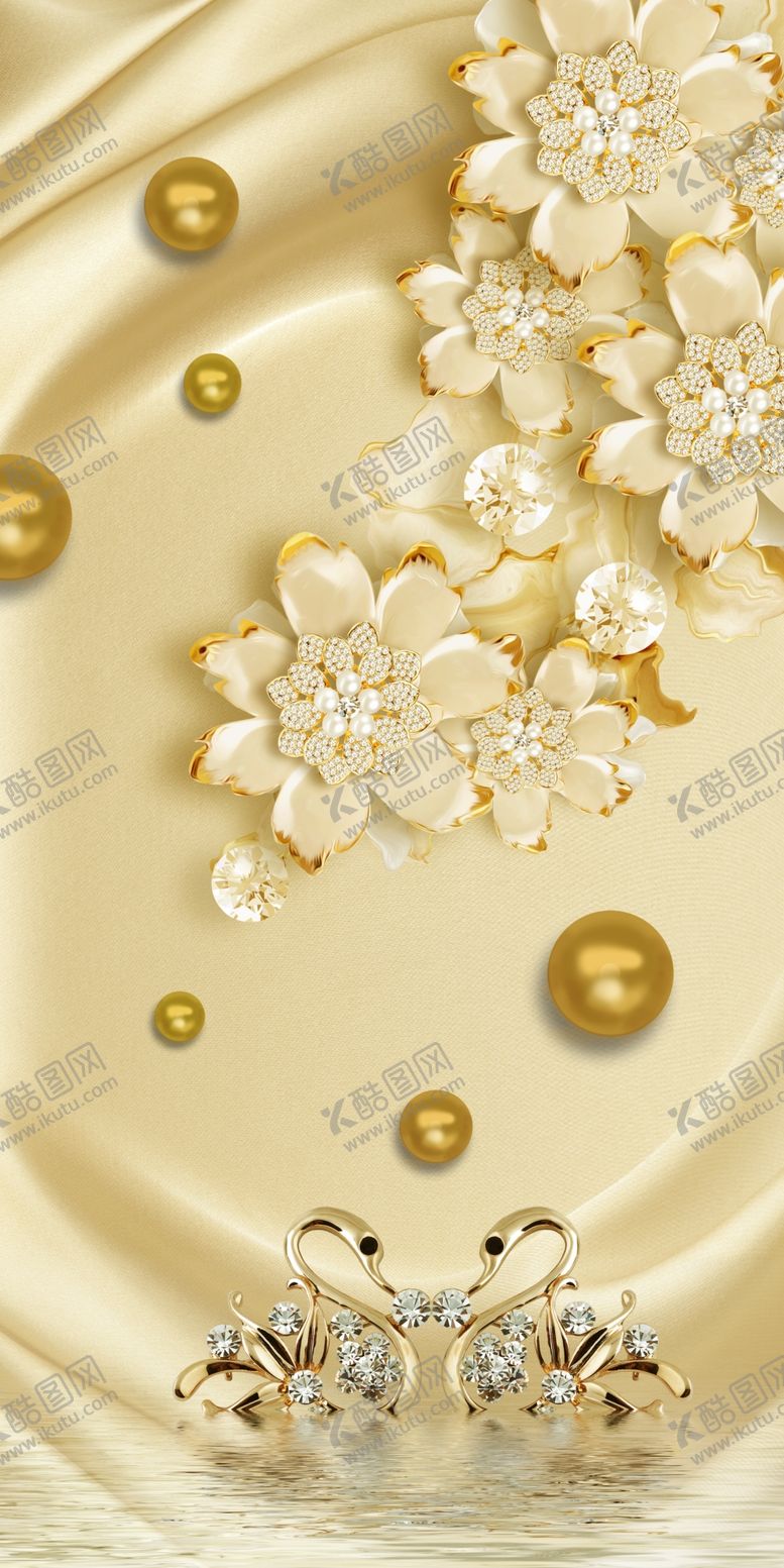 编号：76513512110130338548【酷图网】源文件下载-珠宝花朵