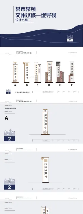 地产精神堡垒导视